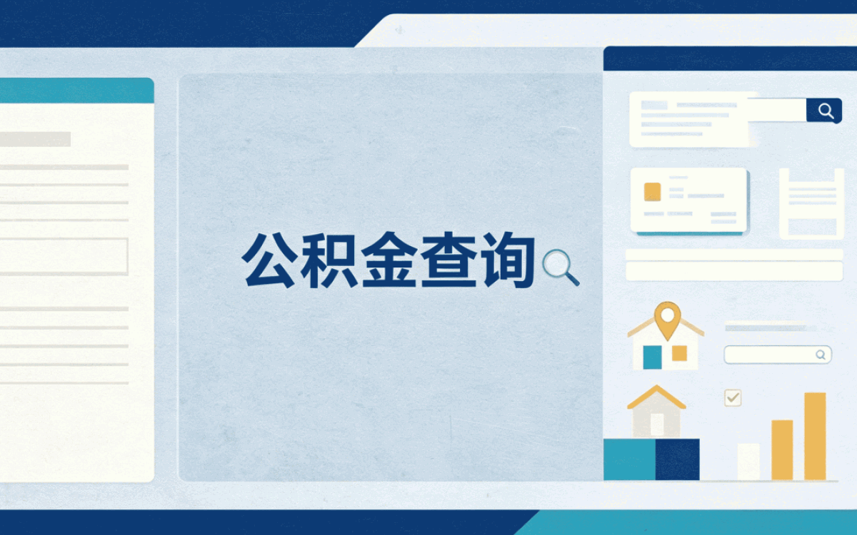 黄山公积金代办公司需要什么条件别踩坑